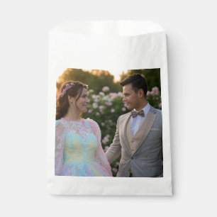 Bolsa De Papel Añadir Personalizar de fotografía Boda
