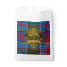 Anderson Clan Tartan Favor Bags