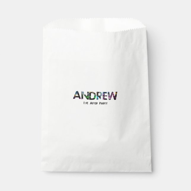 Bolsa De Papel andrews bar mitzvah (Anverso)