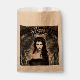 Bolsa De Papel Ángel Caído Steampunk | Arte Oscuro de Halloween