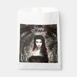 Bolsa De Papel Ángel Caído Steampunk | Arte Oscuro de Halloween