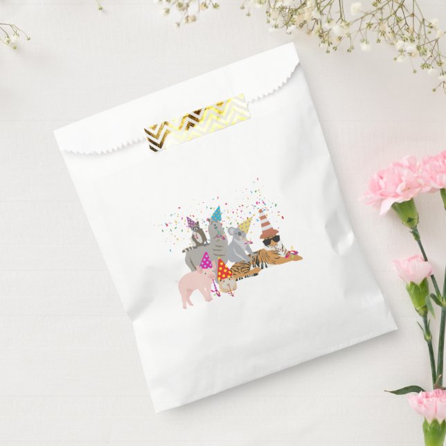 Bolsa De Papel Animales de fiesta - Animales aburridos que tienen (Sellado)