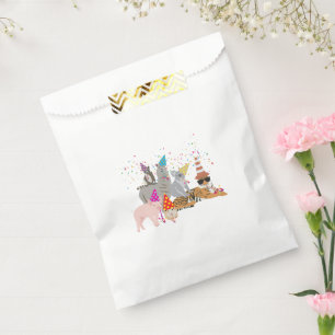 Bolsa De Papel Animales Fiestas