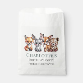 Bolsa De Papel Animales forestales neutrales cortan al Fiesta de 