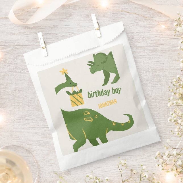 Bolsa De Papel Aniversario de la muerte de los animales del Fiest (Cortado)