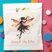 Aniversario de la silueta de Fairy con encanto