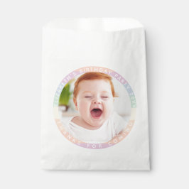 Bolsa De Papel Aniversario Del Arcoiris Aburrido Gracias Por Su F