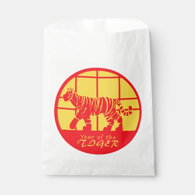 Bolsa De Papel Año del Tigre (Anverso)