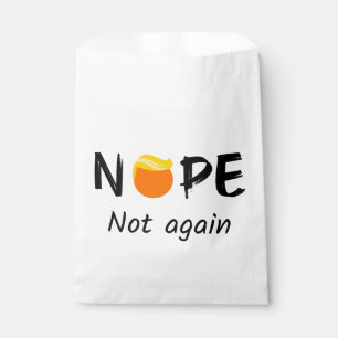 Bolsa De Papel Anti-Trump - Nope, No Otra Vez II