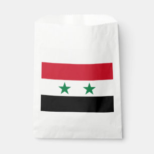 Bolsa De Papel Antigua bandera de Siria