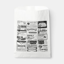 Antiguo y espeluznante periódico blanco