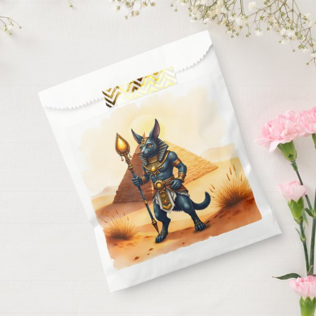 Bolsa De Papel Anubis personalizado - Dios egipcio de la vida des (Sellado)