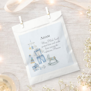 Bolsa De Papel Anuncio de nacimiento de niño pequeño islámico