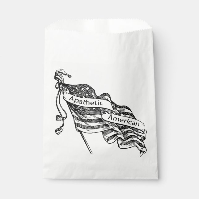 Bolsa De Papel Apático Americano (Anverso)