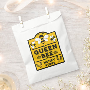 Bolsa De Papel Apiary Honey Queen Bee