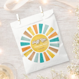 Bolsa De Papel Aquí viene el Baby Shower de Son Boho Sunshine Boy