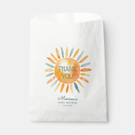 Bolsa De Papel Aquí viene el Baby Shower del niño