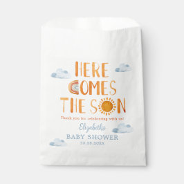 Bolsa De Papel Aquí Viene El Hijo Baby Shower Gracias