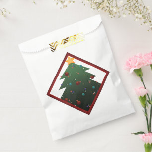 Bolsa De Papel Árbol de Navidad
