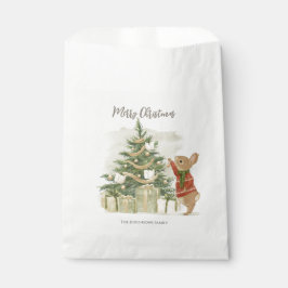 Bolsa De Papel Árbol de Navidad de Peter Rabbit