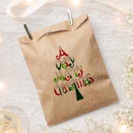 Bolsa De Papel Árbol de Navidad muy divertido