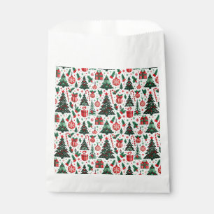 Bolsa De Papel Árbol de Navidad, regalos, caramelos