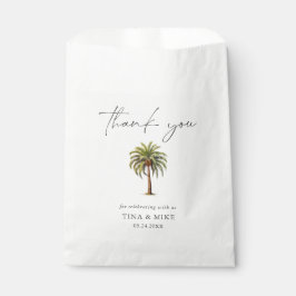Bolsa De Papel ÁRBOL DE Palma Tropical EXÓTICO Gracias