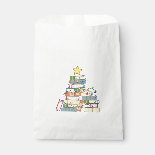 Bolsa De Papel Árbol navideño I (Anverso)