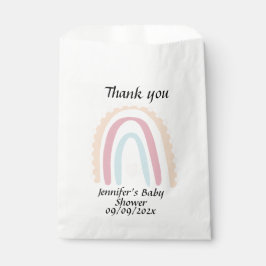 Bolsa De Papel Arcoiris Gracias Baby Shower
