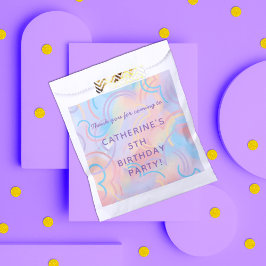 Bolsa De Papel Arcoiris Tie Dye