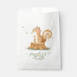 Bolsa De Papel Ardilla linda moderna granja de vida silvestre ani