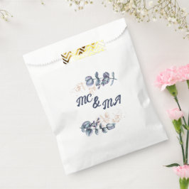 Bolsa De Papel Armonía de Flores Silvestres Florales Boda