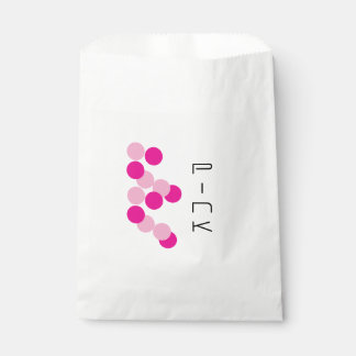 Bolsa De Papel Armoniosa fusión rosa