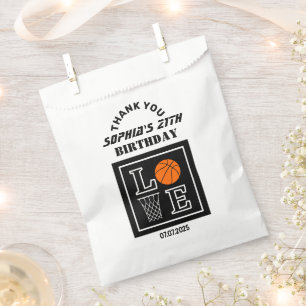 Bolsa De Papel Aros de Baloncesto, Regalo de Cumpleaños para Juga