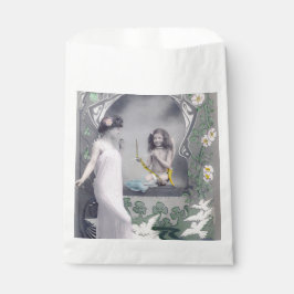 Bolsa De Papel Art Nouveau Valentine de 1904