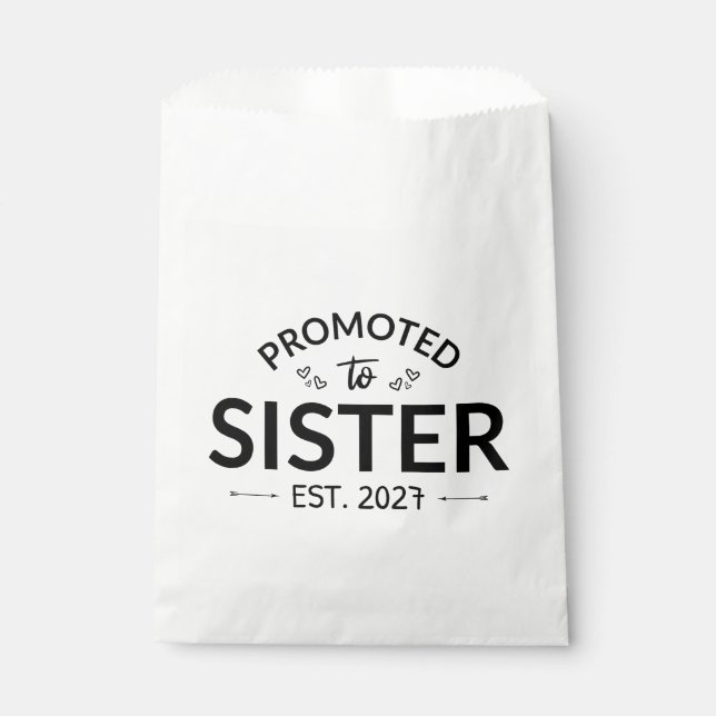 Bolsa De Papel Ascendida a Hermana Est 2027 Hermana Mayor II (Anverso)