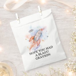 Bolsa De Papel Astronaut Outer Space Birthday