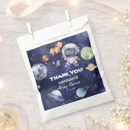 Bolsa De Papel Astronauta - Fiesta Baby Shower Boy