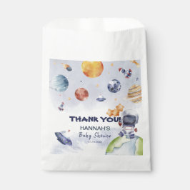 Bolsa De Papel Astronauta - Fiesta Baby Shower Boy