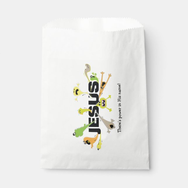Bolsa De Papel Asustado Jesús (Anverso)