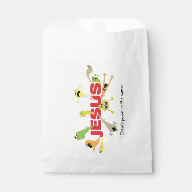 Bolsa De Papel Asustado Jesús (Anverso)