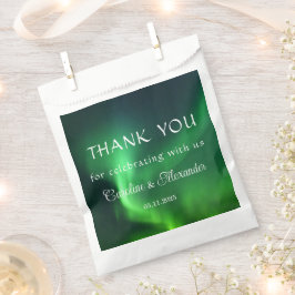 Bolsa De Papel Aurora Borealis Boda