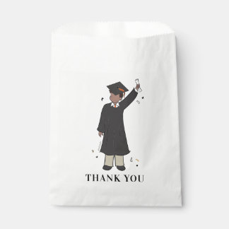 Bolsa De Papel Avatar de personalizado | Favor B de graduación de