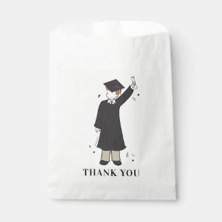 Bolsa De Papel Avatar de personalizado | Favor B de graduación de