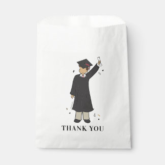 Bolsa De Papel Avatar de personalizado | Graduación en la escuela