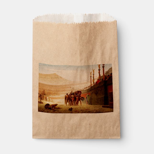 Bolsa De Papel Ave César de Jean-Léon Gérôme (Anverso)