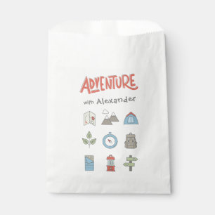 Bolsa De Papel Aventura al aire libre Camping Kids Fiesta