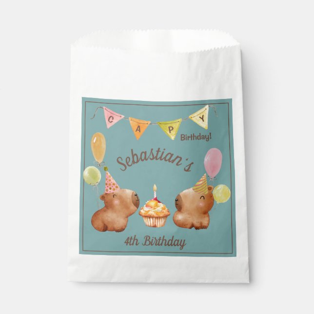 Bolsa De Papel Aventuras de Capyland (Anverso)