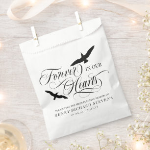 Bolsa De Papel Aves En Aumento Para Siempre En Nuestros Corazones