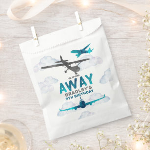 Bolsa De Papel Aviación de avión Cualquier fiesta de cumpleaños p
